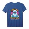 Lustiges Bigfoot Retro 90er Winter Party Design Schnee Yeti T-Shirt – Vintage Vaporwave Stil für Retro-Party & Yeti-Liebhaber