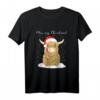Hochland-Kuh Frohe Weihnacht T-Shirt – Lustiges Schottland Tiermotiv für Weihnachts- und Tierliebhaber