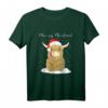 Hochland-Kuh Frohe Weihnacht T-Shirt – Lustiges Schottland Tiermotiv für Weihnachts- und Tierliebhaber
