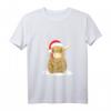 Hochland-Kuh Frohe Weihnacht T-Shirt – Lustiges Schottland Tiermotiv für Weihnachts- und Tierliebhaber