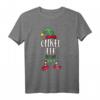 Onkel Elf Elfe Kostüm Weihnachten Familienoutfit - Lustiges Elfenshirt, Partnerlook & Weihnachtskostüm für die ganze Familie