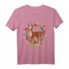 Rentier Ugly Christmas Weihnachten Winter T-Shirt – Lustiges Festtagsdesign für Damen und Herren mit Weihnachtsbaum, Elfen und Schneeflocken