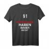 §1 Wuppertaler haben immer Recht T-Shirt – Lustige Geschenkidee für Wuppertal Fans & Weihnachtsgeschenk für Einheimische