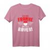 Franke Kein Bayer Franken T-Shirt mit fränkischem Dialekt – Lustiges Oberfranken Design für Würzburger & Franken-Liebhaber