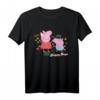 Peppa Wutz und George Happy Days T-Shirt - Offizielles Lizenzprodukt für Kinder, perfekt als Geschenk für Peppa Wutz Fans