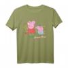 Peppa Wutz und George Happy Days T-Shirt - Offizielles Lizenzprodukt für Kinder, perfekt als Geschenk für Peppa Wutz Fans