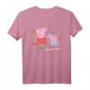 Peppa Wutz und George Happy Days T-Shirt - Offizielles Lizenzprodukt für Kinder, perfekt als Geschenk für Peppa Wutz Fans