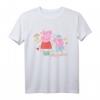 Peppa Wutz und George Happy Days T-Shirt - Offizielles Lizenzprodukt für Kinder, perfekt als Geschenk für Peppa Wutz Fans