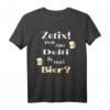 Zefix-Spruch Wo zum Deifi is mei Bier T-Shirt – Lustiges Trachtenshirt für Oktoberfest, Volksfeste & Bayern-Fans