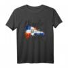 Dimelo Ke Lo Ke Dominican Republic T-Shirt - Klassisch geschnitten, doppelt genähter Saum, ideales Souvenir oder Geschenk