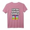 Zentralafrikanische Republik T-Shirt mit Flagge – Stolzes Heimatland für Fans bei Feiertagen und Sportturnieren