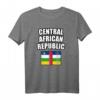 Zentralafrikanische Republik T-Shirt mit Flagge – Stolzes Heimatland für Fans bei Feiertagen und Sportturnieren
