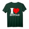 I love Zittau - Lustiges Stadt T-Shirt für Fans und Besucher mit Humor