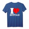I love Zittau - Lustiges Stadt T-Shirt für Fans und Besucher mit Humor