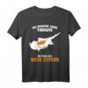 Brauche keine Therapie - Ich muss nur nach Zypern T-Shirt mit Zypern Flagge, perfekte Geschenkidee für Urlauber und Zypern-Fans