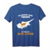 Brauche keine Therapie - Ich muss nur nach Zypern T-Shirt mit Zypern Flagge, perfekte Geschenkidee für Urlauber und Zypern-Fans