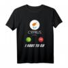 Zypern-Flagge T-Shirt mit Spruch 'Cyprus is Calling' – Souvenir für Zypern-Urlaub, Reise & Fans