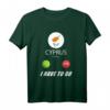 Zypern-Flagge T-Shirt mit Spruch 'Cyprus is Calling' – Souvenir für Zypern-Urlaub, Reise & Fans